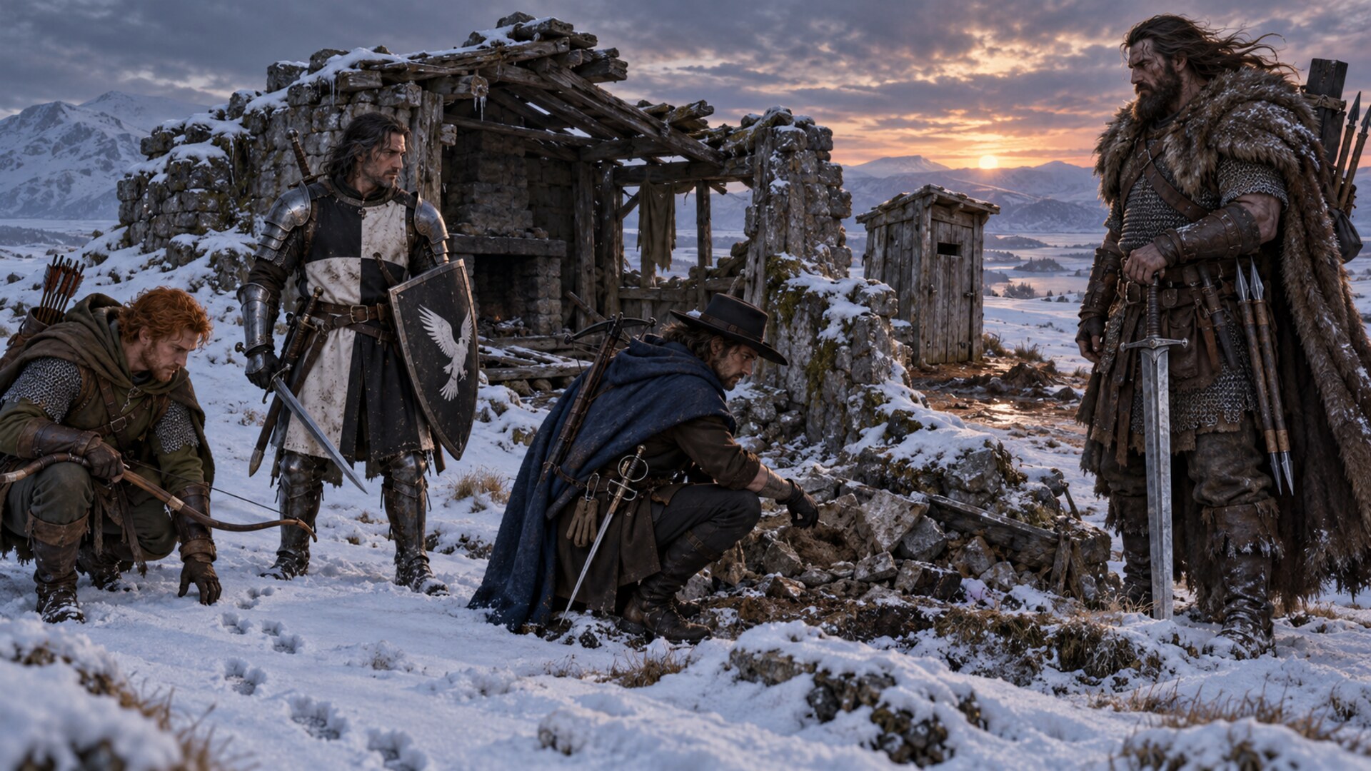 The concealed refuge beneath Sebastian’s deliberately ruined shelter