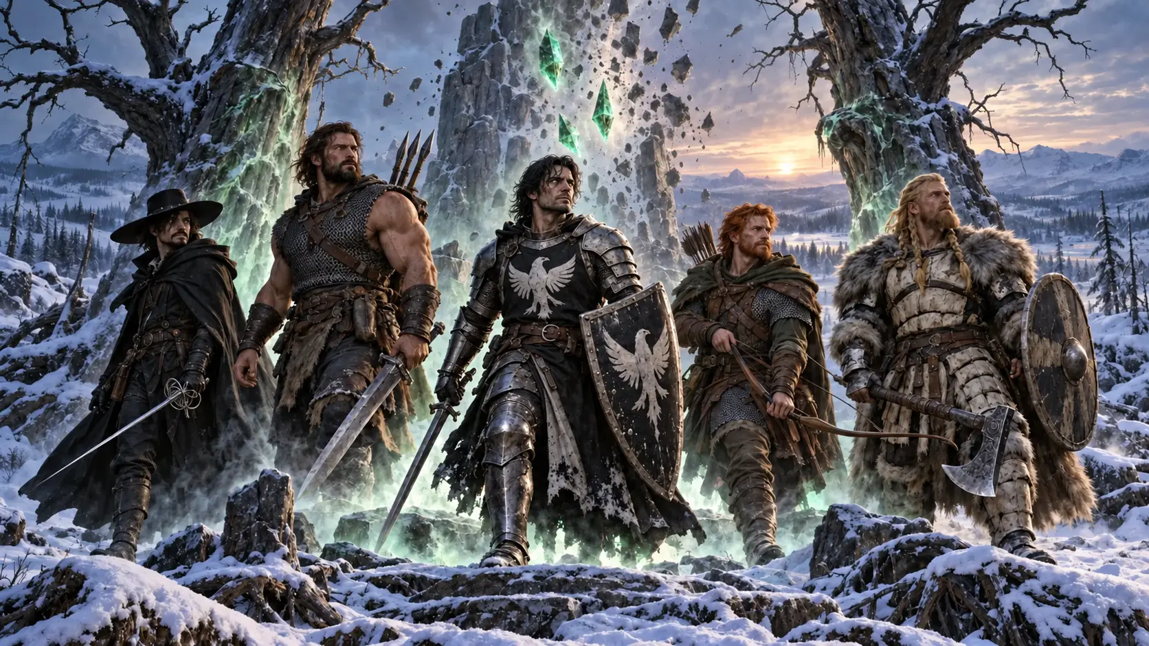 The party completes the champions’ last prayer among Telchur’s menhirs